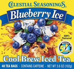 Blueberry in Tea Splash