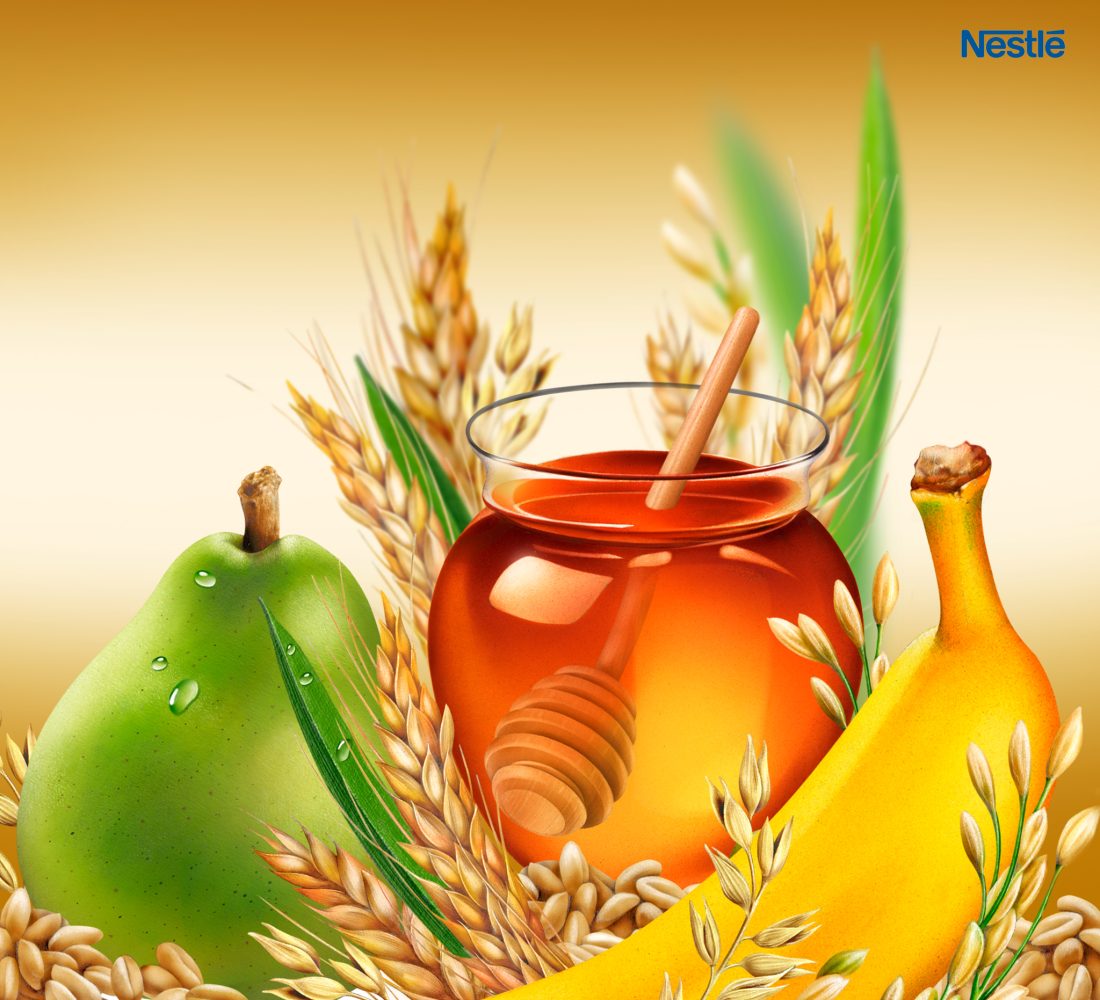 Nestle Honey Pear Grains