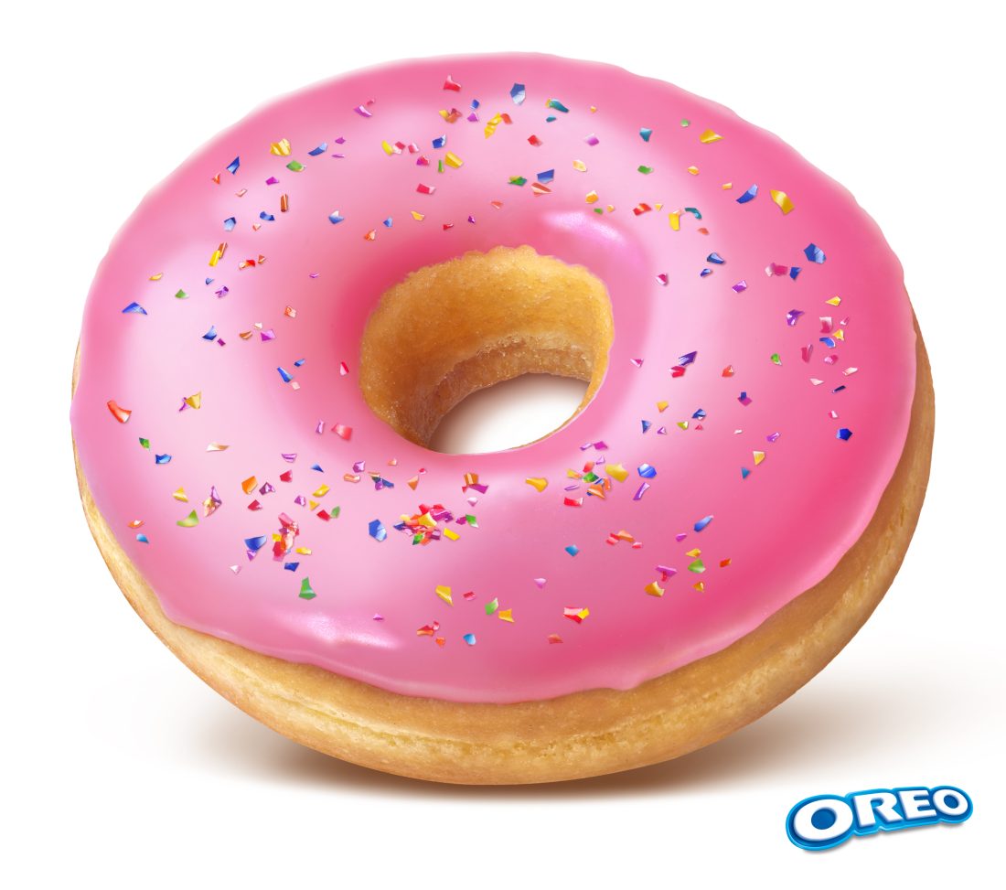 Oreo Pink Donut