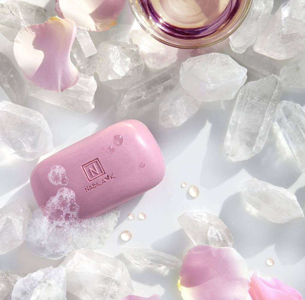 Nabila K Cosmetics Rose Crystal Soap